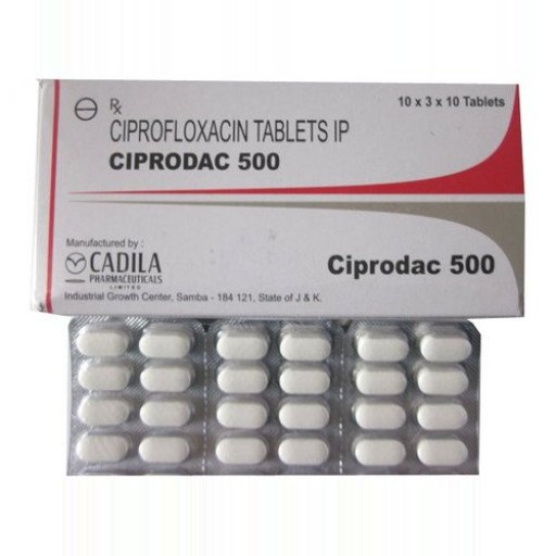 Ciprodac 500 mg - Ciprofloxacin - Cadila, India