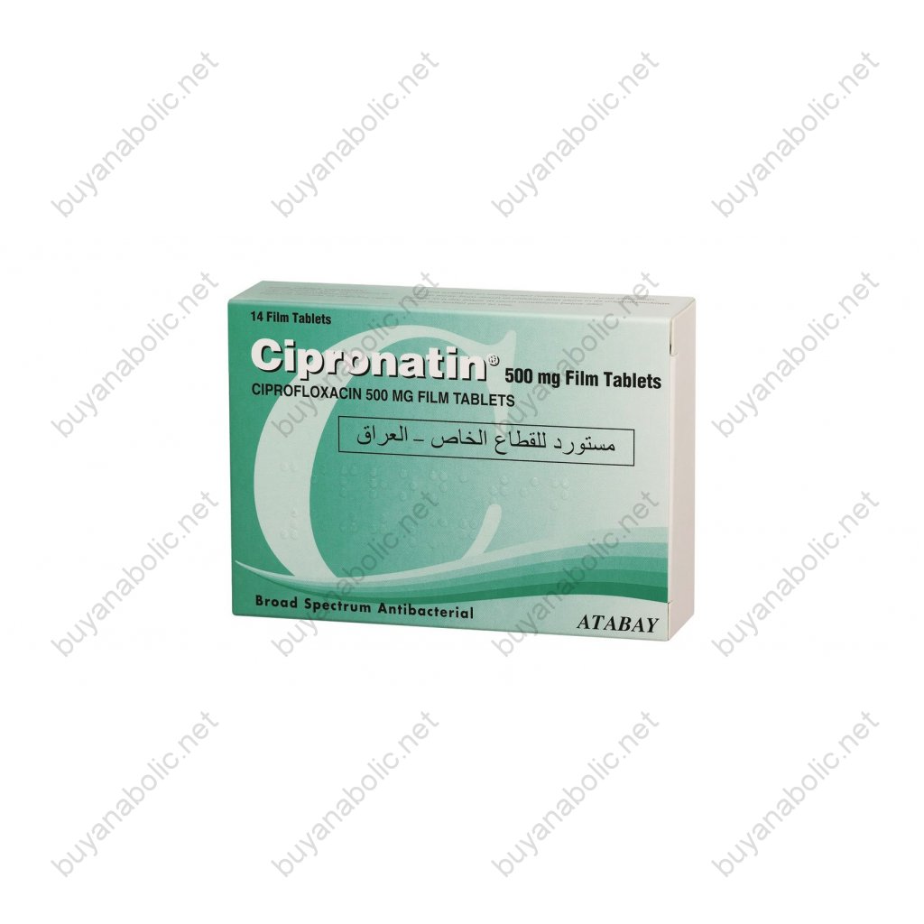 Cipronatin 500 mg - Ciprofloxacin - Atabay Cipronatin 500 mg - Ciprofloxacin - Atabay