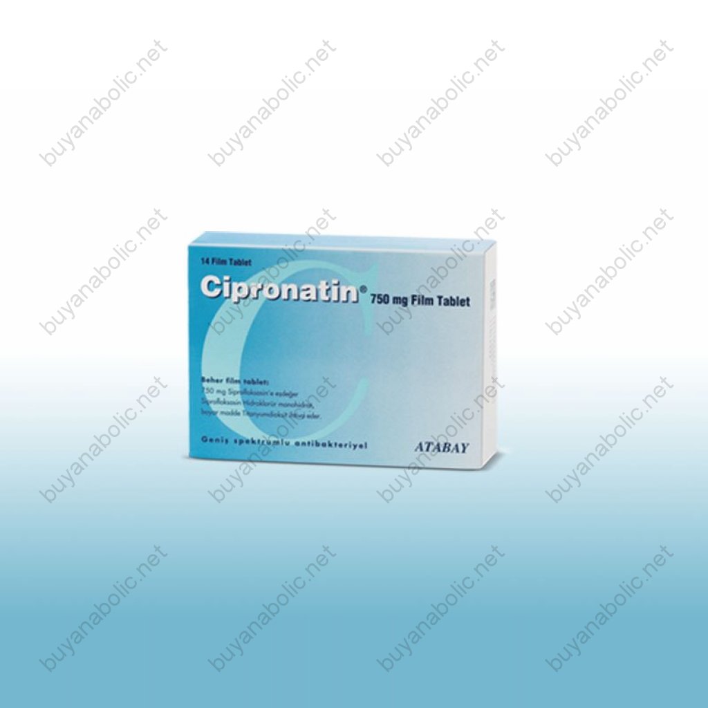 Cipronatin 750 mg - Ciprofloxacin - Atabay Cipronatin 750 mg - Ciprofloxacin - Atabay