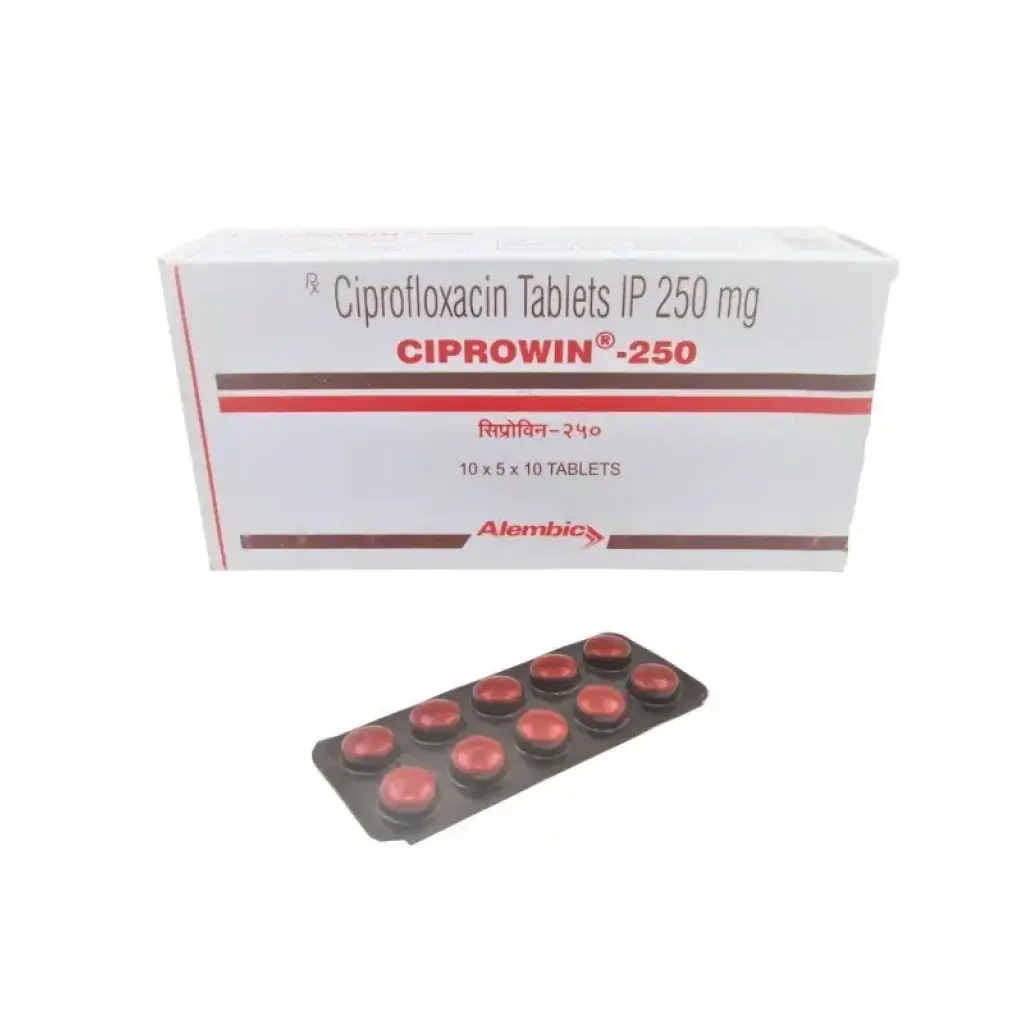 Ciprowin 250 mg - Ciprofloxacin - Alembic Ltd, India
