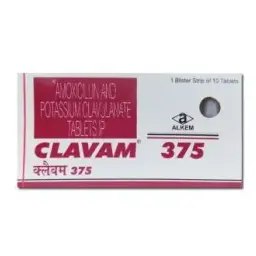 Clavam 375 mg - Amoxicillin,Potassium Clavulanate - Alkem Laboratories Ltd.