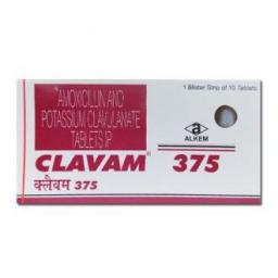Clavam 375 mg - Amoxicillin,Potassium Clavulanate - Alkem Laboratories Ltd.
