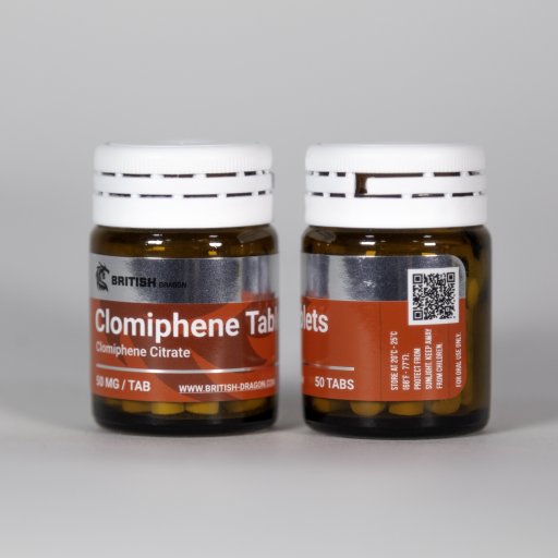 Clomiphene 50 mg - Clomiphene Citrate - British Dragon Pharmaceuticals