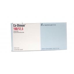 Co-Diovan 160 mg/12,5 mg - Valsartan,Hydrochlorothiazide - Novartis