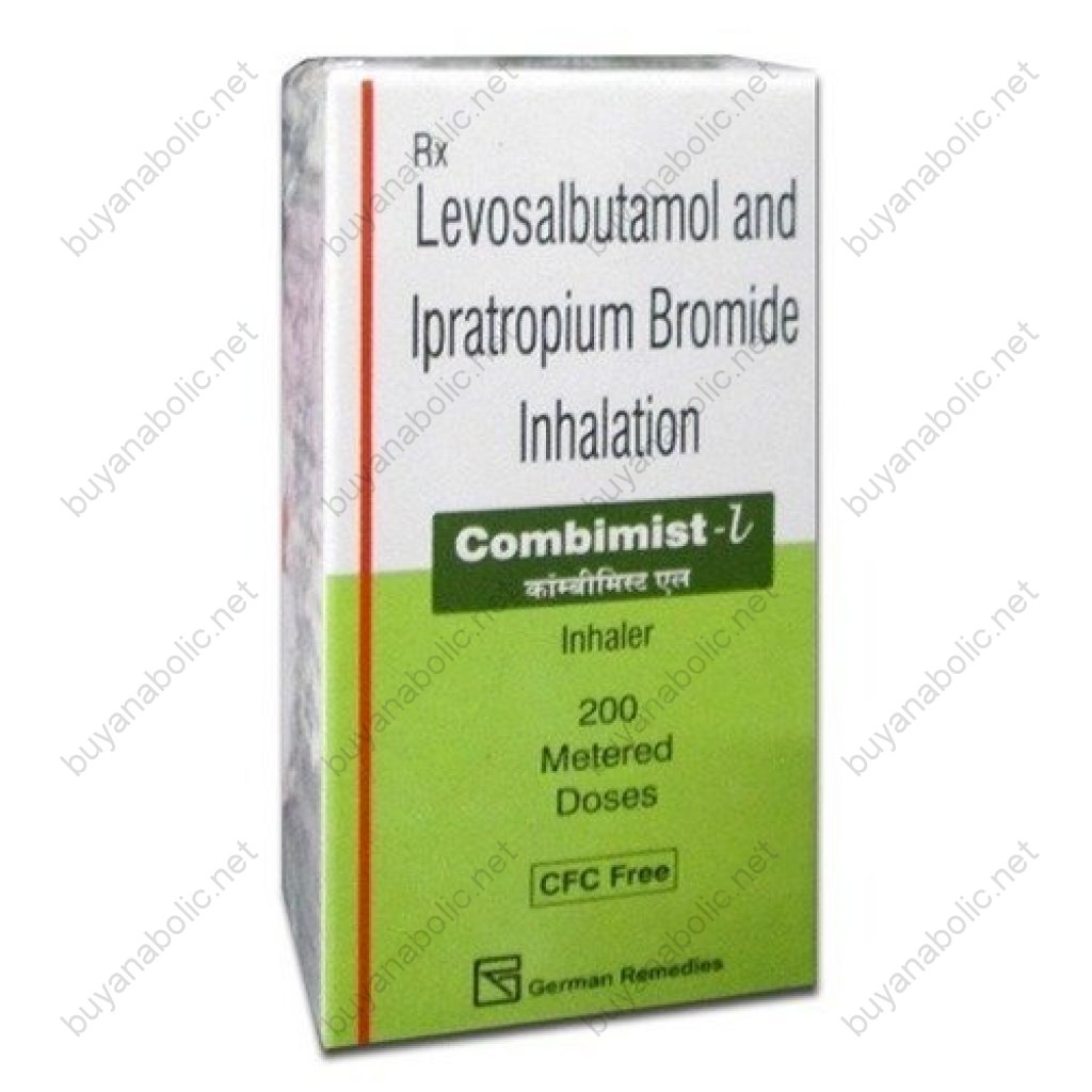 Combimist L Inhaler - Levosalbutamol 50mcg /Ipratropium 20mcg - Zydus Healthcare Combimist L Inhaler - Levosalbutamol 50mcg /Ipratropium 20mcg - Zydus Healthcare