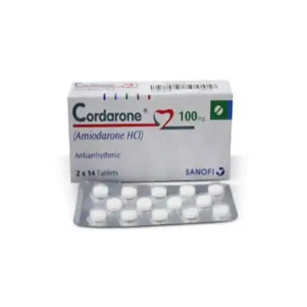 Cordarone 100 mg - Amiodarone - Sanofi Aventis