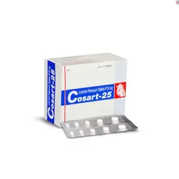 Cosart 25 mg - Losartan - Cipla, India
