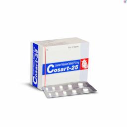 Cosart 25 mg - Losartan - Cipla, India