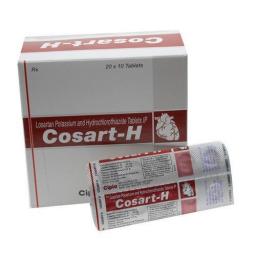 Cosart-H 12.5 mg - Losartan,Hydrochlorothiazide - Cipla, India