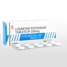 Cozartan 100 mg - Losartan - Healing Pharma