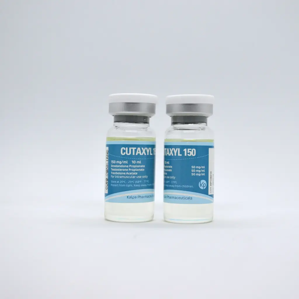 Cutaxyl 150(Steroids Blend) - Drostanolone Propionate,Testosterone Propionate,Trenbolone Acetate - Kalpa Pharmaceuticals LTD, India Cutaxyl 150(Steroids Blend) - Drostanolone Propionate,Testosterone Propionate,Trenbolone Acetate - Kalpa Pharmaceuticals LTD, India