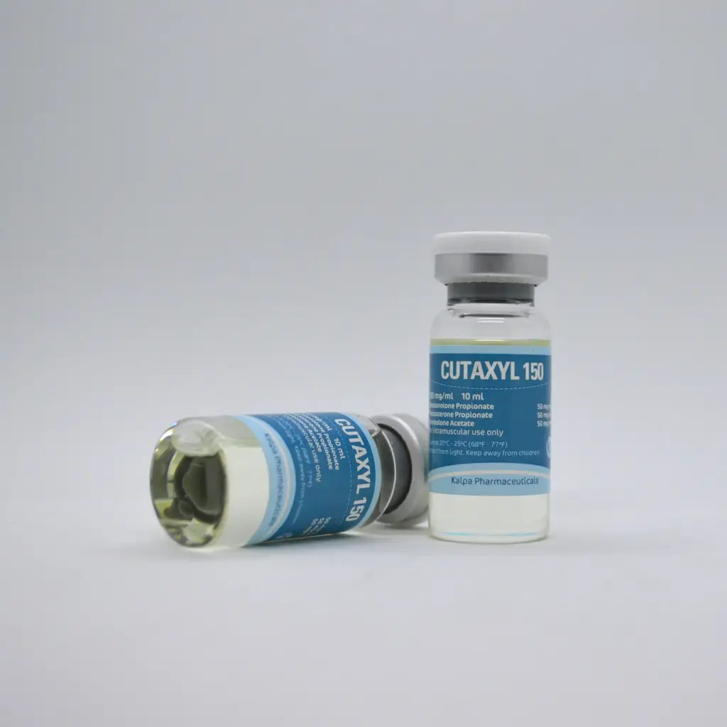 Cutaxyl 150(Steroids Blend) - Drostanolone Propionate,Testosterone Propionate,Trenbolone Acetate - Kalpa Pharmaceuticals LTD, India Cutaxyl 150(Steroids Blend) - Drostanolone Propionate,Testosterone Propionate,Trenbolone Acetate - Kalpa Pharmaceuticals LTD, India