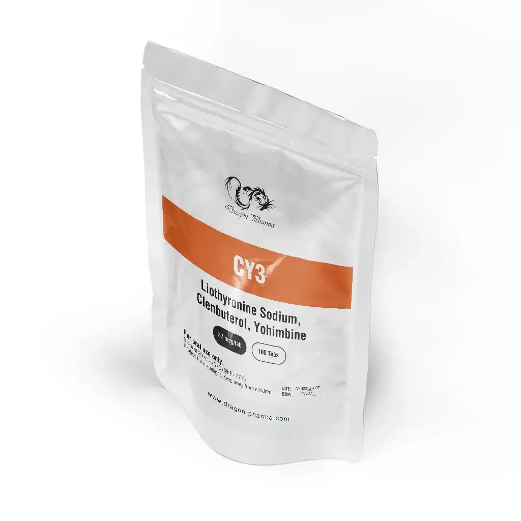 CY3 - Clenbuterol,Liothyronine Sodium,Yohimbine - Dragon Pharma, Europe