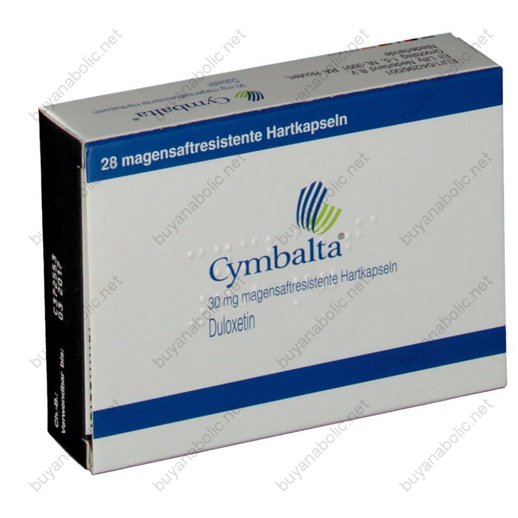 Cymbalta 30 mg - Duloxetine - Lilly, Turkey Cymbalta 30 mg - Duloxetine - Lilly, Turkey