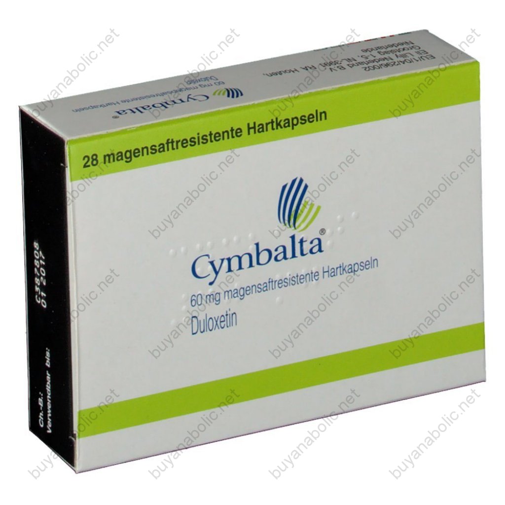 Cymbalta 60 mg - Duloxetine - Lilly, Turkey Cymbalta 60 mg - Duloxetine - Lilly, Turkey