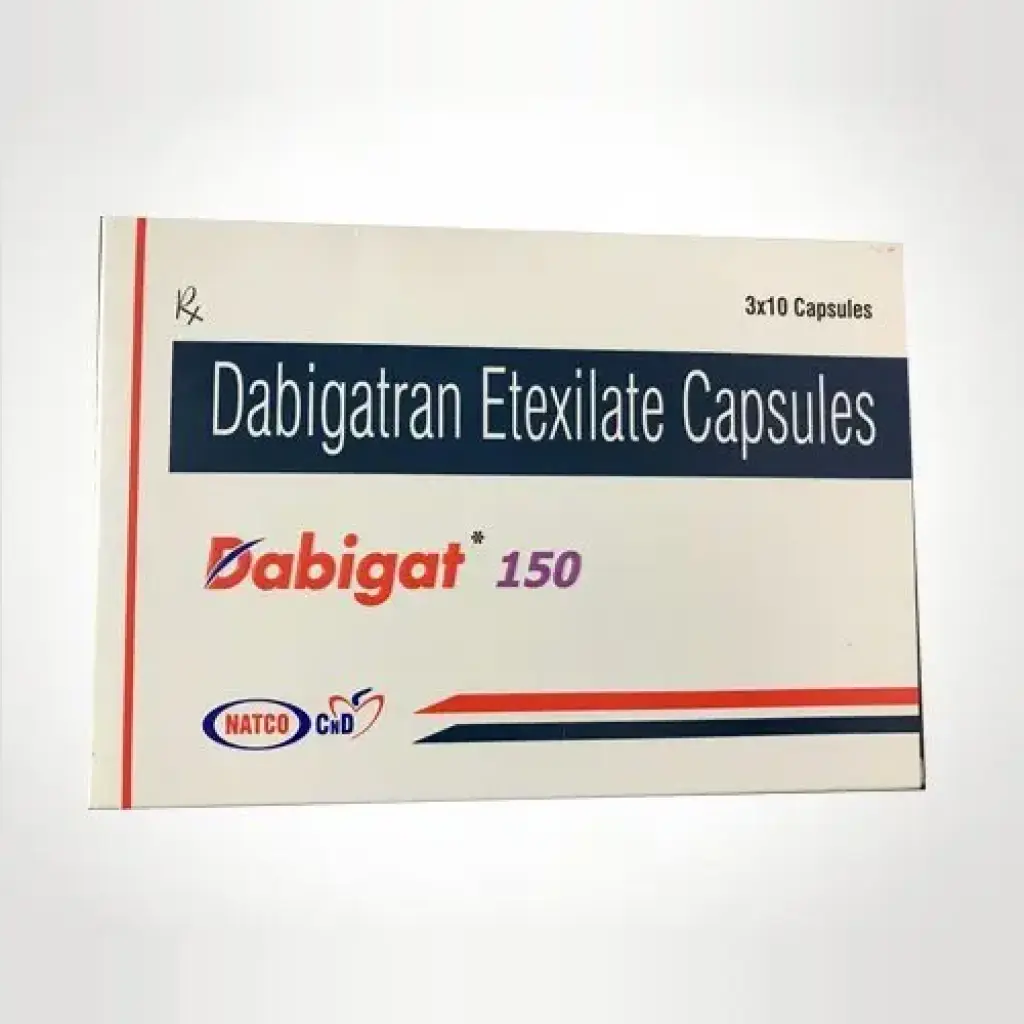 Dabigat 150 mg - Dabigatran - Natco Pharma, India