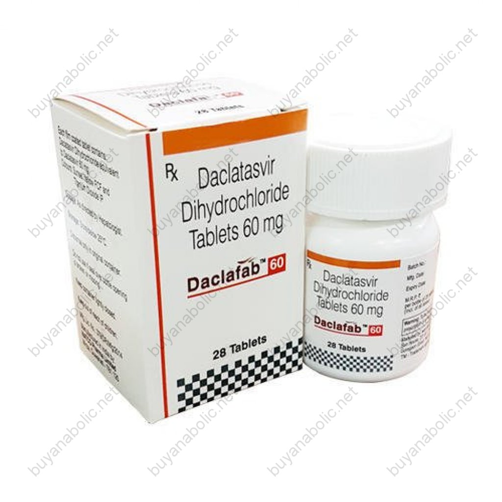 Daclafab 60 mg - Daclatasvir - Sun Pharma, India Daclafab 60 mg - Daclatasvir - Sun Pharma, India
