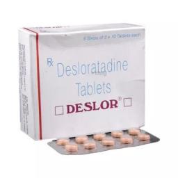 Deslor 5 mg  - Desloratadine - Sun Pharma, India