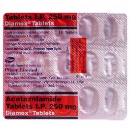 Diamox 250 mg - Acetazolamide - Pfizer