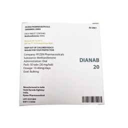 Dianab 20 - Methandienone - Ryzen Pharmaceuticals