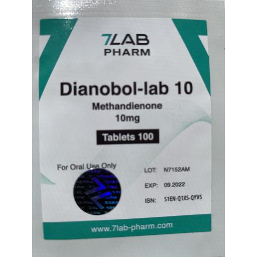 Dianobol-Lab 10 - Methandienone - 7Lab Pharma, Switzerland