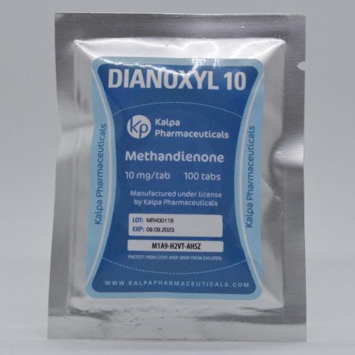 Dianoxyl 10 (Dianabol) - Methandienone - Kalpa Pharmaceuticals LTD, India