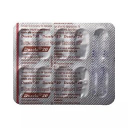 Duzela 20 mg - Duloxetine - Sun Pharma, India Duzela 20 mg - Duloxetine - Sun Pharma, India