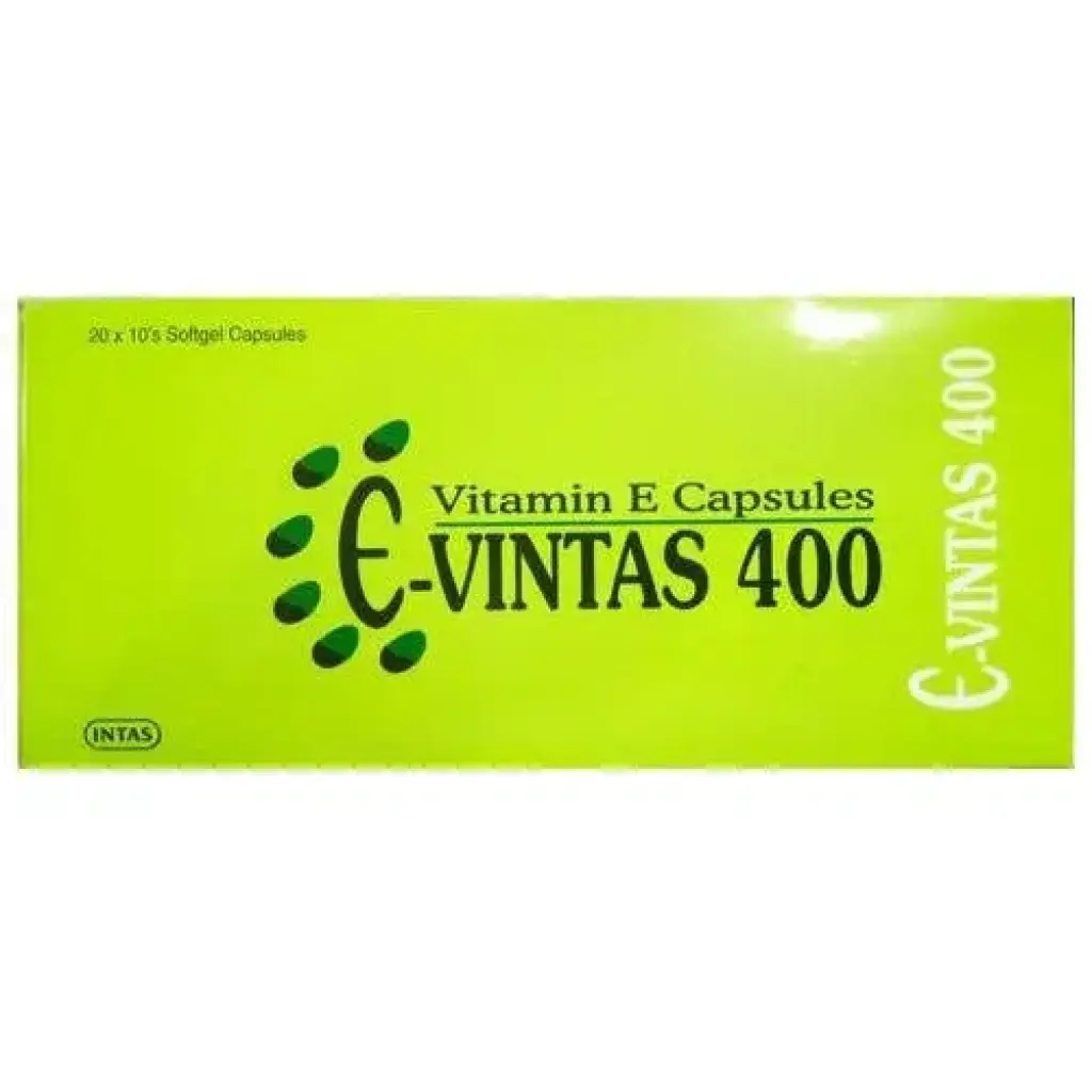 E-vintas 400 IU - Alpha Tocopheryl - Intas Pharmaceuticals Ltd.