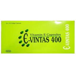 E-vintas 400 IU - Alpha Tocopheryl - Intas Pharmaceuticals Ltd.