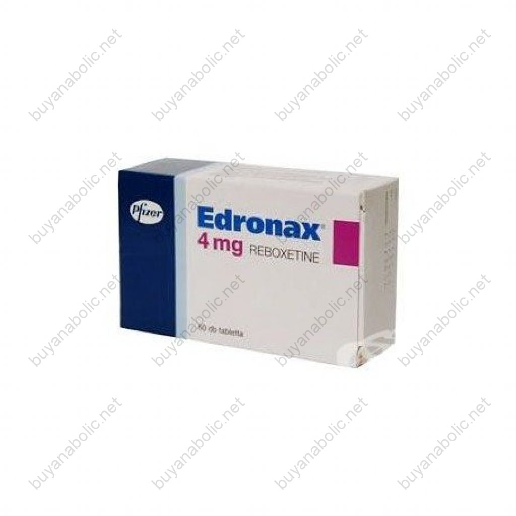 Edronax 4 mg - Reboxetine - Pfizer Edronax 4 mg - Reboxetine - Pfizer