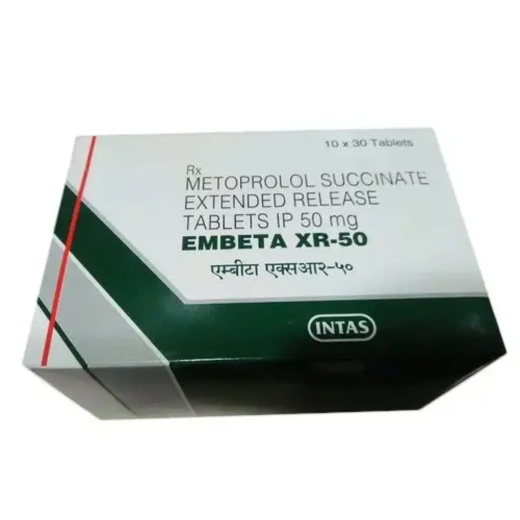 Embeta XR 50 mg - Metoprolol - Intas Pharmaceuticals Ltd.