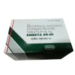 Embeta XR 50 mg - Metoprolol - Intas Pharmaceuticals Ltd.