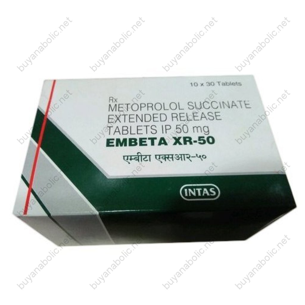 Embeta XR 50 mg - Metoprolol - Intas Pharmaceuticals Ltd. Embeta XR 50 mg - Metoprolol - Intas Pharmaceuticals Ltd.