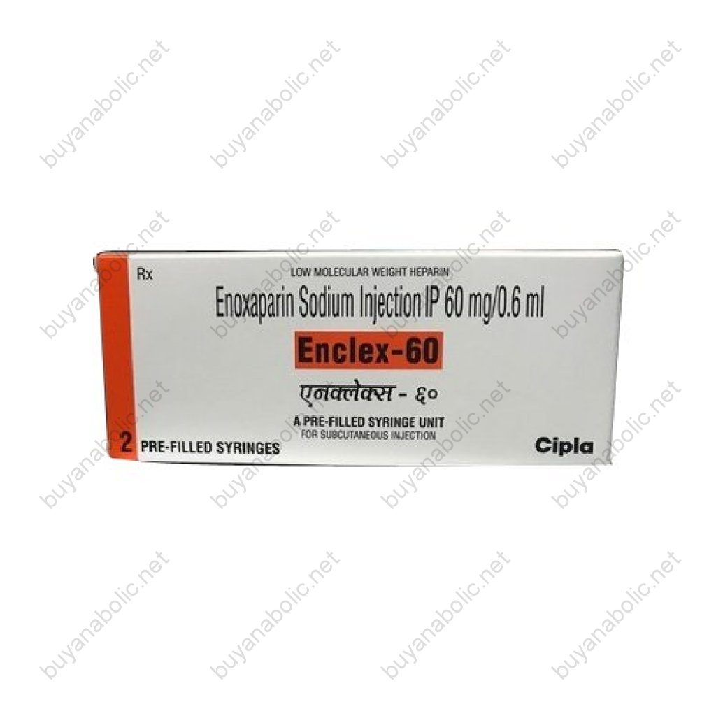 Enclex Injection 60 mg - Enoxaparin - Cipla, India Enclex Injection 60 mg - Enoxaparin - Cipla, India