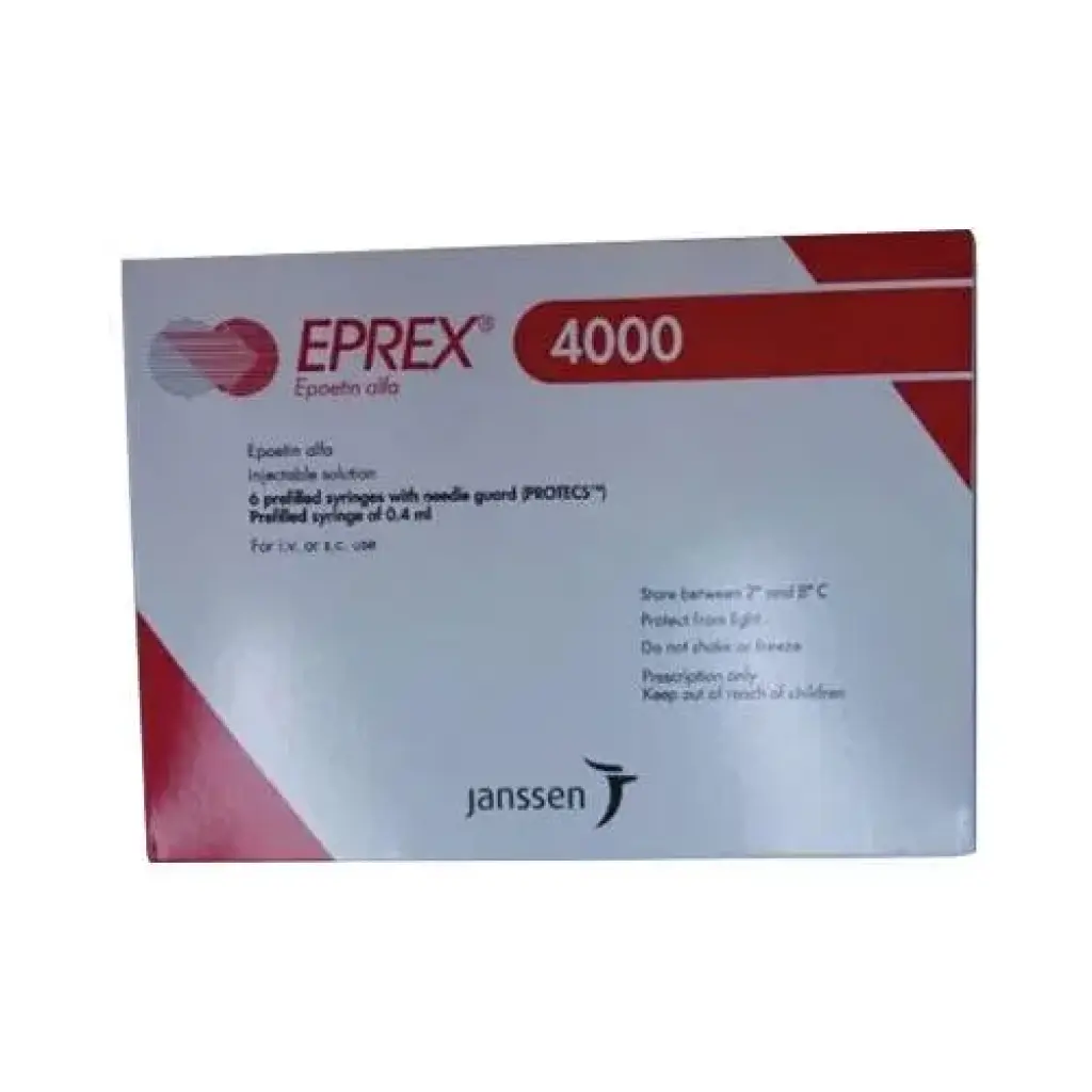 Eprex 4000 iu - Erythropoietin (EPO) - Janssen Cilag, Belgium