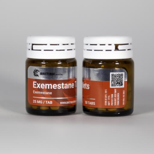 Exemestane 25 mg (Aromasin) - Exemestane - British Dragon Pharmaceuticals