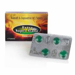 Extra Super Avana - Avanafil,Dapoxetine - Sunrise Remedies