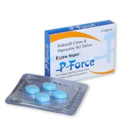 Extra Super P-Force 100 mg - Sildenafil Citrate,Dapoxetine - Sunrise Remedies
