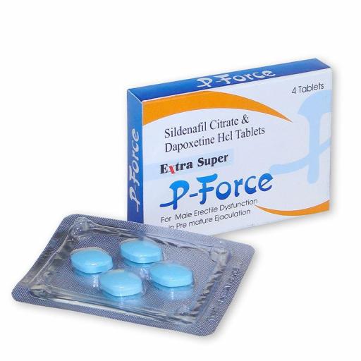 Extra Super P-Force 100 mg - Sildenafil Citrate,Dapoxetine - Sunrise Remedies