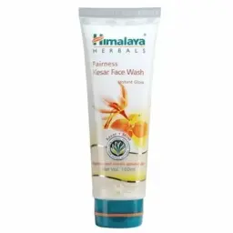 Fairness Kesar Face Wash 100 ml - Pomegranate - Himalaya, India