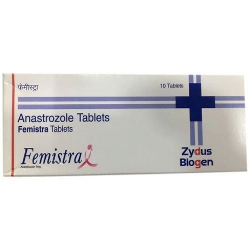 Femistra 1 mg - Anastrozole - Zydus Biogen