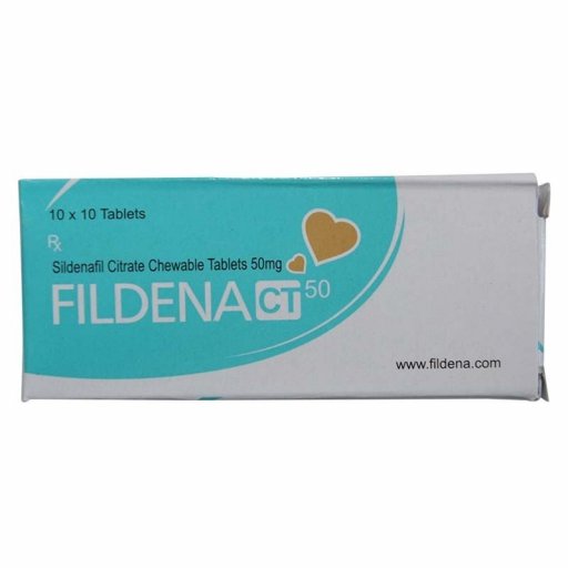 Fildena CT 50 mg - Sildenafil Citrate - Fortune Health Care