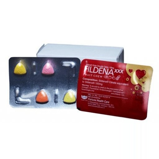 Fildena XXX 100 mg - Sildenafil Citrate - Fortune Health Care