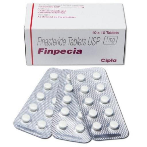 Finpecia Quinoline Yellow Free 1 mg - Finasteride - Cipla, India