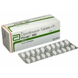 Floxip 500 mg - Ciprofloxacin - Abbot