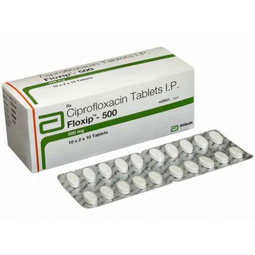 Floxip 500 mg - Ciprofloxacin - Abbot