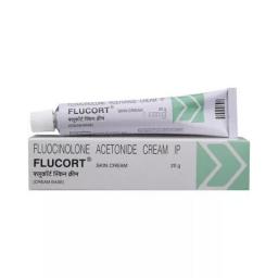 Flucort Skin Cream 0.025 % - Fluocinolone acetonide - Glenmark Gracewell Division