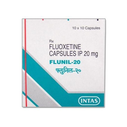 Flunil 20 mg - Fluoxetine - Intas Pharmaceuticals Ltd.