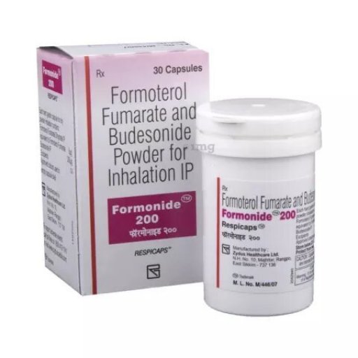 Fomtide Octacaps 200 mcg - Budesonide,Formoterol - Sun Pharma, India