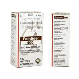 Fomtide Octacaps 400 mcg - Budesonide,Formoterol - Sun Pharma, India